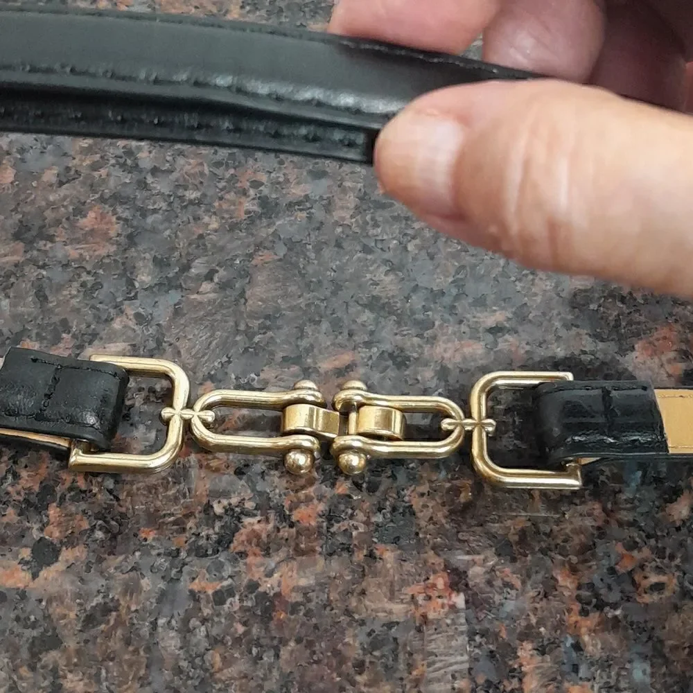 Unisex Leather Hasp Belt...New...Adjustable.